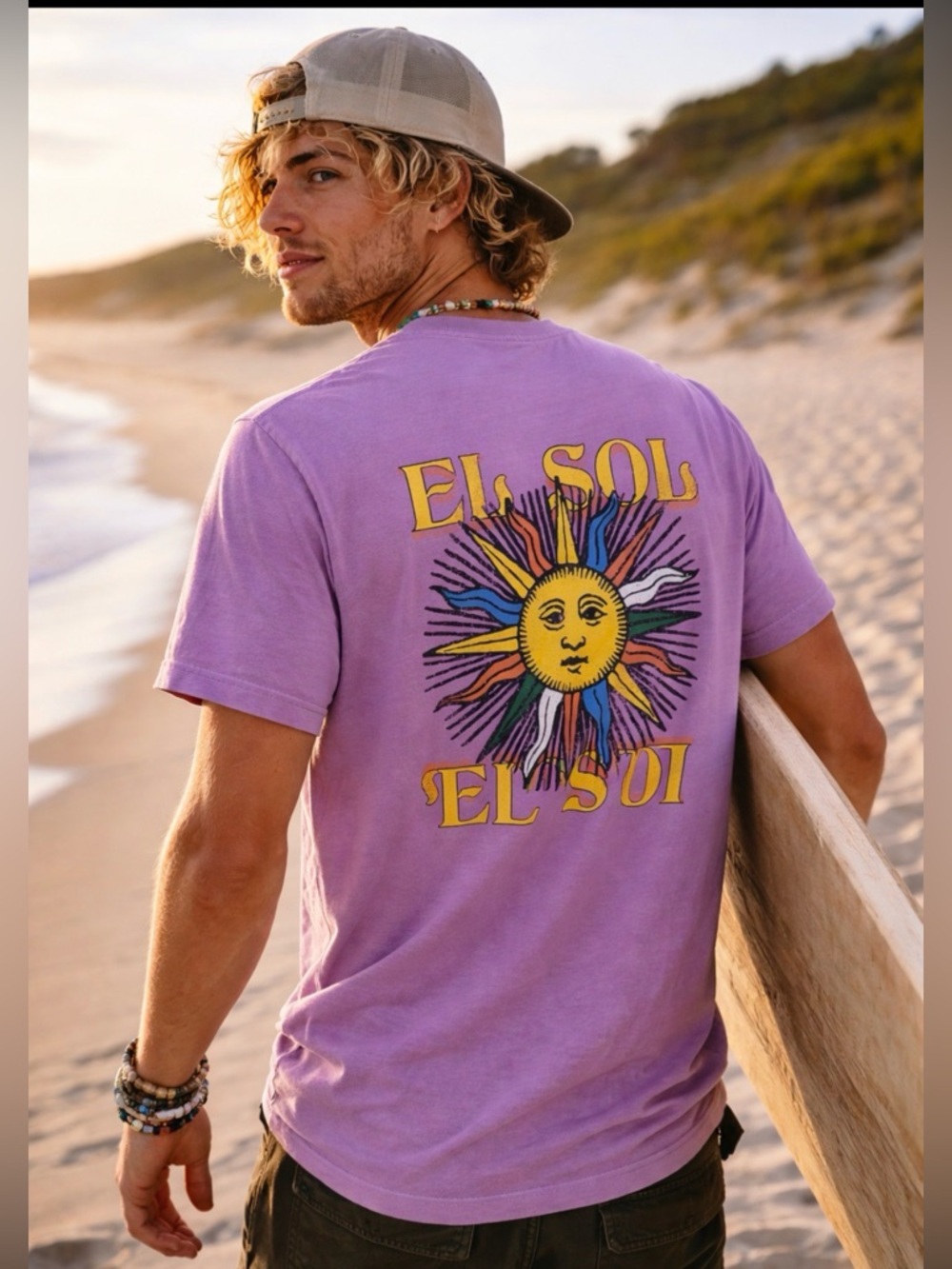 PacSun Lavender Graphic Tee
